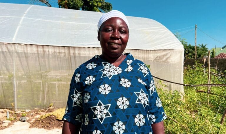 Theresa Markus, a hub manager for the Foundation in Nasarawa-Eggon, has seen first-hand the programme's impact on the lives of local farmers and her career.